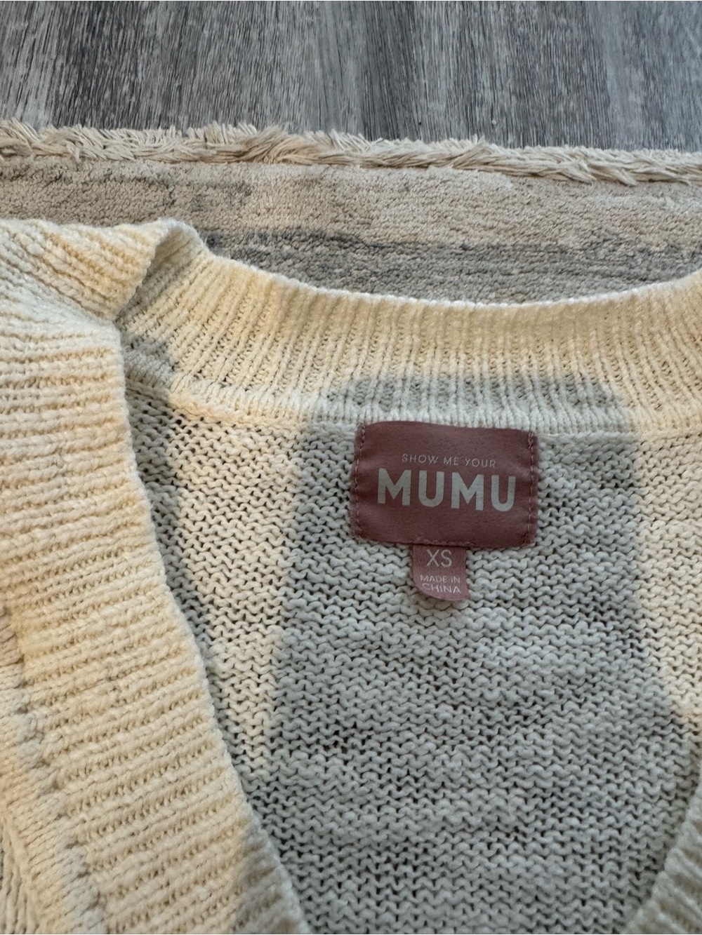 Show me your Mumu Cream Green Palm Tree knie set - Picture 8 of 9